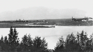 Volga and Kostroma river