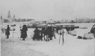  Зима на Волге