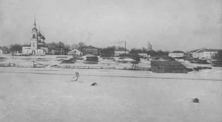  Зима на Волге