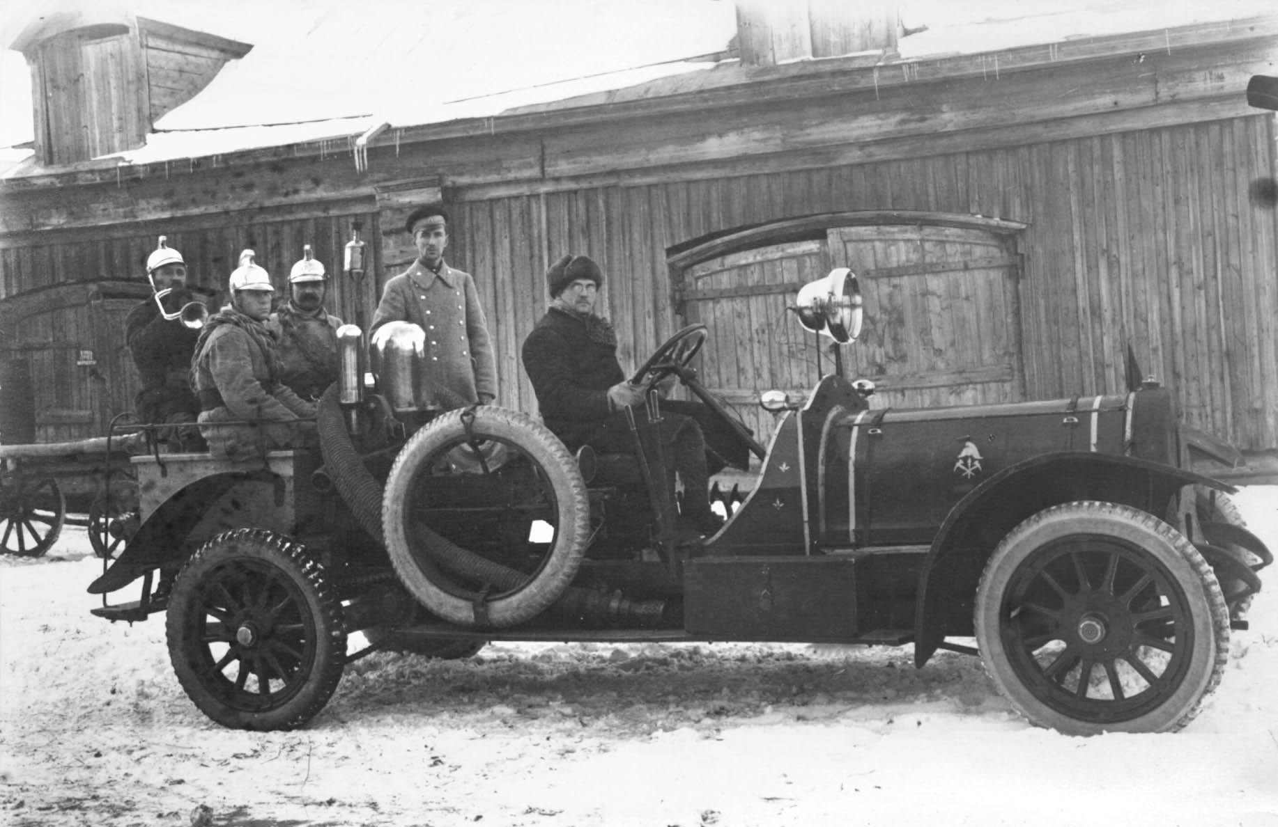 История пожарных автомобилей
